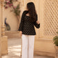 Brown Floral Printed Cotton Kurti for Women